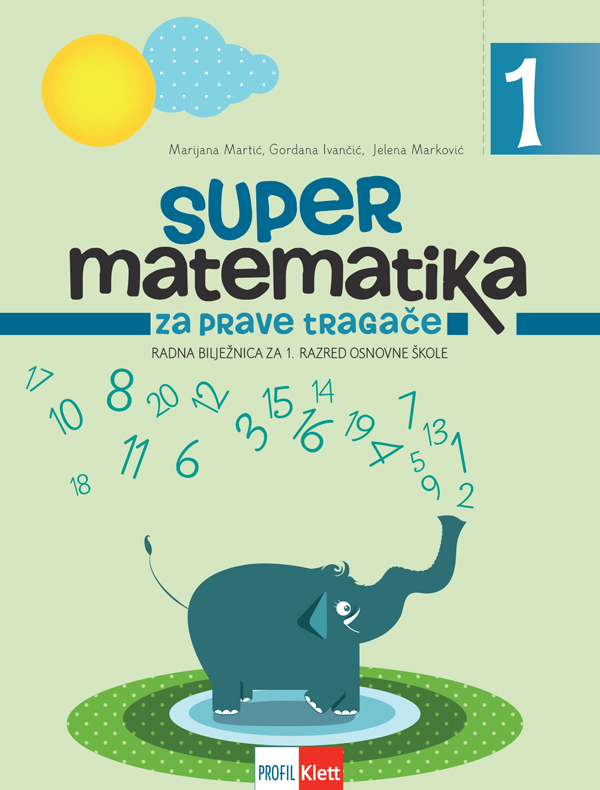 Naslovnica: SUPER MATEMATIKA ZA PRAVE TRAGAČE 1